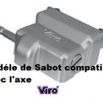 Axe de rechange pour sabot Viro Nouveau Condor 1.4218