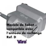 Anneau de rechange "D" pour Sabot CONDOR et NV CONDOR Viro